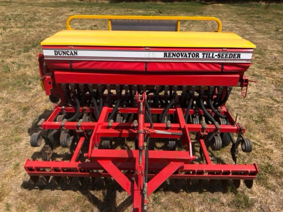 Duncan Renovator 19 run TillSeeder Machinery & Equipment